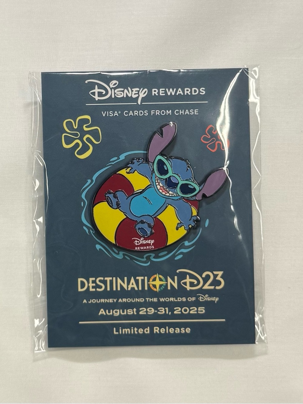 Disney Destination D23 Stitch Pin